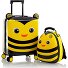  Kids 4-Rollen Kofferset 2tlg. Modéle bumble bee