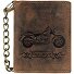  Porte-monnaie Vintage Bike en cuir 10 cm Modéle braun