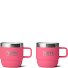  Rambler Tasse 2pcs Modéle tropical pink