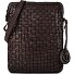  Ida-Up Sac à bandoulière Cuir véritable 24 cm Modéle chocolate brown