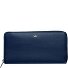  Madrid Porte-monnaie Protection RFID Cuir véritable 20 cm Modéle blau