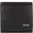  Black Nappa Porte-monnaie en cuir RFID 9,5 cm Modéle schwarz