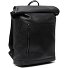  Mazara Sac à dos professionnel Cuir 39 cm Compartiment pour ordinateur portable Modéle black