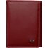  Polo Porte-monnaie Protection RFID Cuir véritable 10 cm Modéle rot