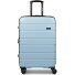  Miami 4 roulettes Trolley M 65 cm avec soufflet d'extension Modéle light blue