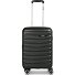 Paris 4 roues Valise cabine S 55 cm avec soufflet d'extension Modéle black