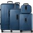 Essentials 14 Set de valises à 4 roulettes + Beautycase 4 pcs. avec soufflet extensible Modéle dark blue metallic