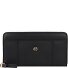  Circle Porte-monnaie Protection RFID Cuir véritable 19 cm Modéle black