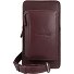  Nature Soft Pochette pour portable Porte-monnaie en cuir 11 cm Modéle bordeaux