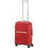  Flux 4 roues Valise cabine 55 cm avec soufflet d'extension Modéle red
