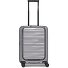  Travel 4 roulettes Trolley de cabine 55 cm Compartiment pour ordinateur portable avec soufflet d'extension Modéle arctic silver metallic