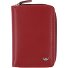  Polo Porte-monnaie Protection RFID Cuir véritable 11.5 cm Modéle rot