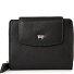  Joy Porte-monnaie Protection RFID Cuir véritable 12 cm Modéle black