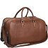 Wax Pull Up 2 roulettes Sac de voyage Cuir 60 cm Modéle cognac