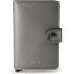  Miniwallet Étui pour cartes de crédit Protection RFID Cuir 10 cm Modéle steel