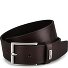  Ceinture Cuir véritable Modéle dark brown | 115 cm