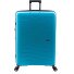  1700 4 roulettes Trolley 74 cm avec soufflet d'extension Modéle turquoise