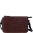 Sofista Dolce Sac à bandoulière Cuir véritable 24 cm Modéle darkbrown