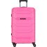  Strz by Asteroid 4 roulettes Trolley L 74 cm avec soufflet d'extension Modéle intense magenta