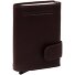  Leicester Étui pour cartes de crédit Protection RFID Cuir 7 cm Modéle braun