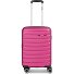  Paris 4 roulettes Trolley de cabine S 55 cm avec soufflet d'extension Modéle arctic-pink