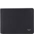  Polo Porte-monnaie Protection RFID Cuir véritable 12.5 cm Modéle marineblau