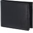  Leather Porte-monnaie Protection RFID Cuir véritable 12 cm Modéle schwarz-freedom pigeon