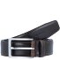  Ceinture en cuir premium Modéle dunkelbraun | 115 cm