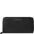  Valencia Porte-monnaie Protection RFID Cuir véritable 20 cm Modéle black