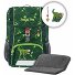  Kid Shine Set sac à dos pour enfants 3pcs. Modéle dino night tyro