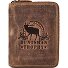  Huntsman Porte-monnaie Protection RFID Cuir 10 cm Modéle brown 1