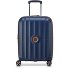 Carrousel 2 4 roulettes Trolley de cabine 55 cm avec soufflet d'extension Modéle blau