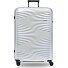  Collection 02 THE LARGE 4 roulettes Trolley 77 cm Modéle silver metallic 2