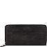  Destressed Porte-monnaie Protection RFID Cuir 19 cm Modéle silver grey