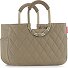  Loopshopper Sac de shopper 40 cm Modéle rhombus olive