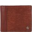  Donna Porte-monnaie Protection RFID Cuir véritable 11 cm Modéle cognac