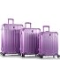  Xtrak 4 roulettes Set de valises 3 pièces avec soufflet d'extension Modéle lavender
