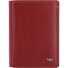  Polo Porte-monnaie Protection RFID Cuir véritable 9 cm Modéle rot