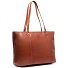  Ferrera Sac de shopper Cuir 38 cm Compartiment pour ordinateur portable Modéle cognac