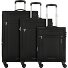  Rampup 4 roulettes Set de valises 3 pièces Modéle black