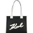  Skuare Sac de shopper 32 cm Modéle black-white