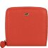  Asti Porte-monnaie Protection RFID Cuir véritable 10 cm Modéle rich red
