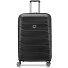  Meteor 4 roulettes Trolley L 78 cm avec soufflet d'extension Modéle black