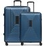  Essentials 14 4 roulettes Set de valises 2 pièces avec soufflet d'extension Modéle dark blue metallic