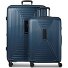  Essentials 14 4 roues Set de valises 2 pièces avec soufflet d'extension Modéle dark blue metallic