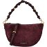  Cleo Sac à bandoulière Cuir véritable 23 cm Modéle amarone