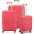  Skyline 2.0 4 roulettes Set de valises 3 pièces avec soufflet d'extension Modéle koralle