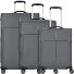  Ironik 2.0 4 roulettes Set de valises 3 pièces avec soufflet d'extension Modéle antracite
