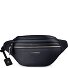  Sac banane en cuir « Bologna » à double fermeture éclair, à porter en bandoulière, 25 cm Modéle navy