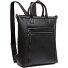  Luisa Sac à dos professionnel Cuir 38 cm Compartiment pour ordinateur portable Modéle black